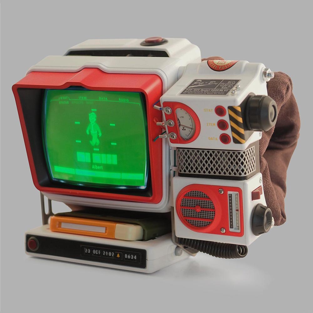 注目ブランド Fallout 76 フォールアウト グッズ ピップボーイ 完成品 レッドロケット塗装 限定版 プレゼント対象商品 Tiendabudada Com