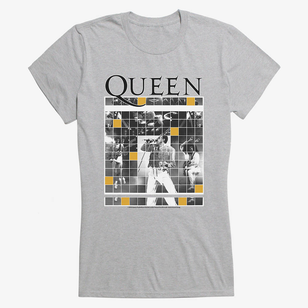 日本限定 Queen バンドtee ロック 女の子 キッズ Musicガールズ Grid Freddie クイーン Tシャツ Cn 0626que74 Pereirabrito Com Br