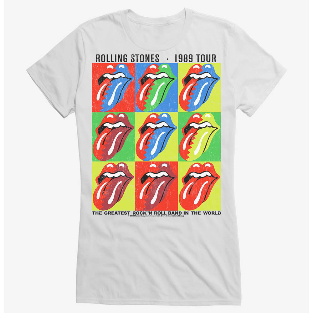 返品送料無料 ローリングストーンズtシャツthe Rolling バンドtee ロック 女の子 キッズ ガールズ T Shirt Art Pop Tour 19 Stones Cn 0702trs45 Drborchmanpediatrics Com