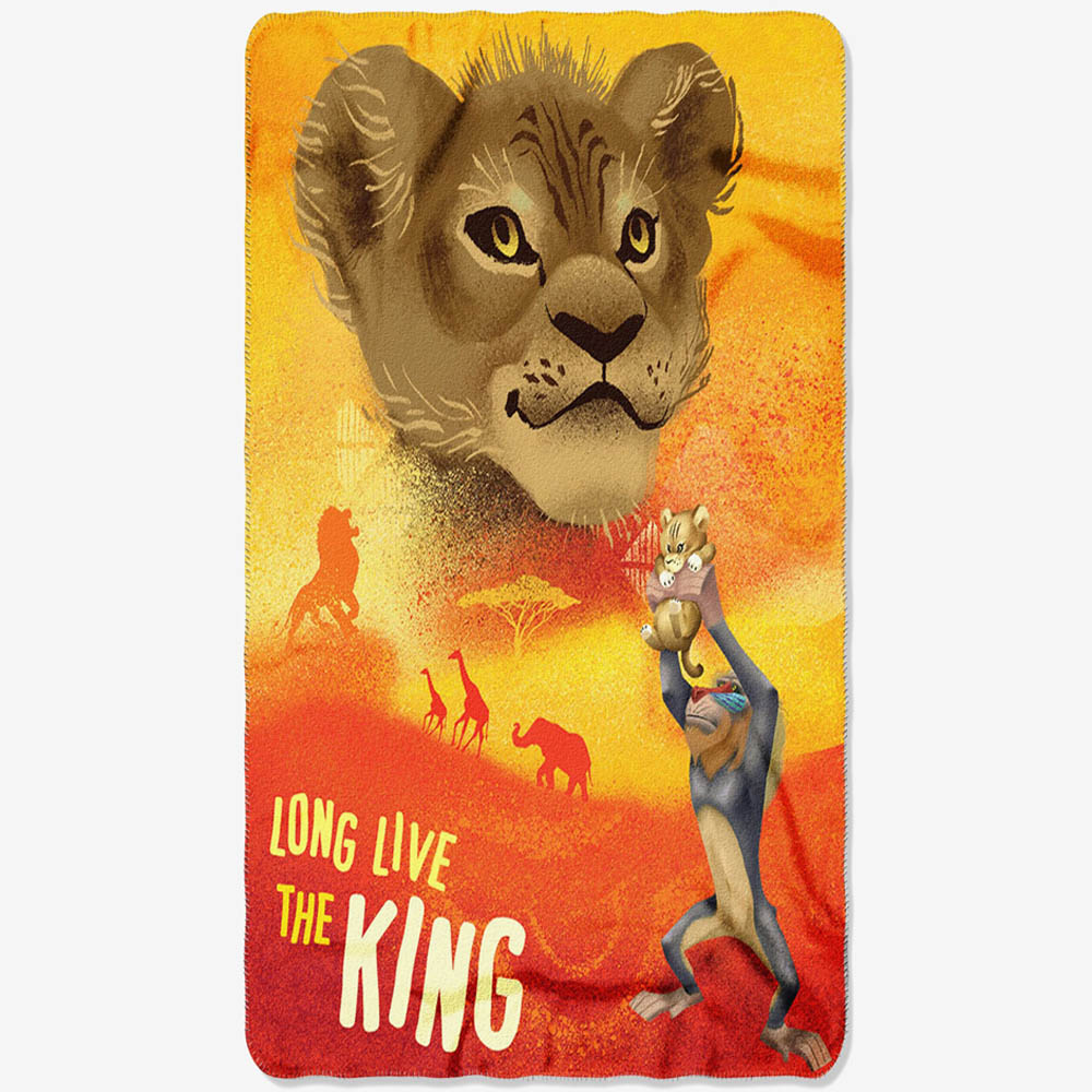 海外モデル ライオンキング Disney ブランケット ライオンキング 寝具 ブランケット ディズニー Disney Future ライオンキング グッズ Future King Fleece 映画エンタメショップ Selection