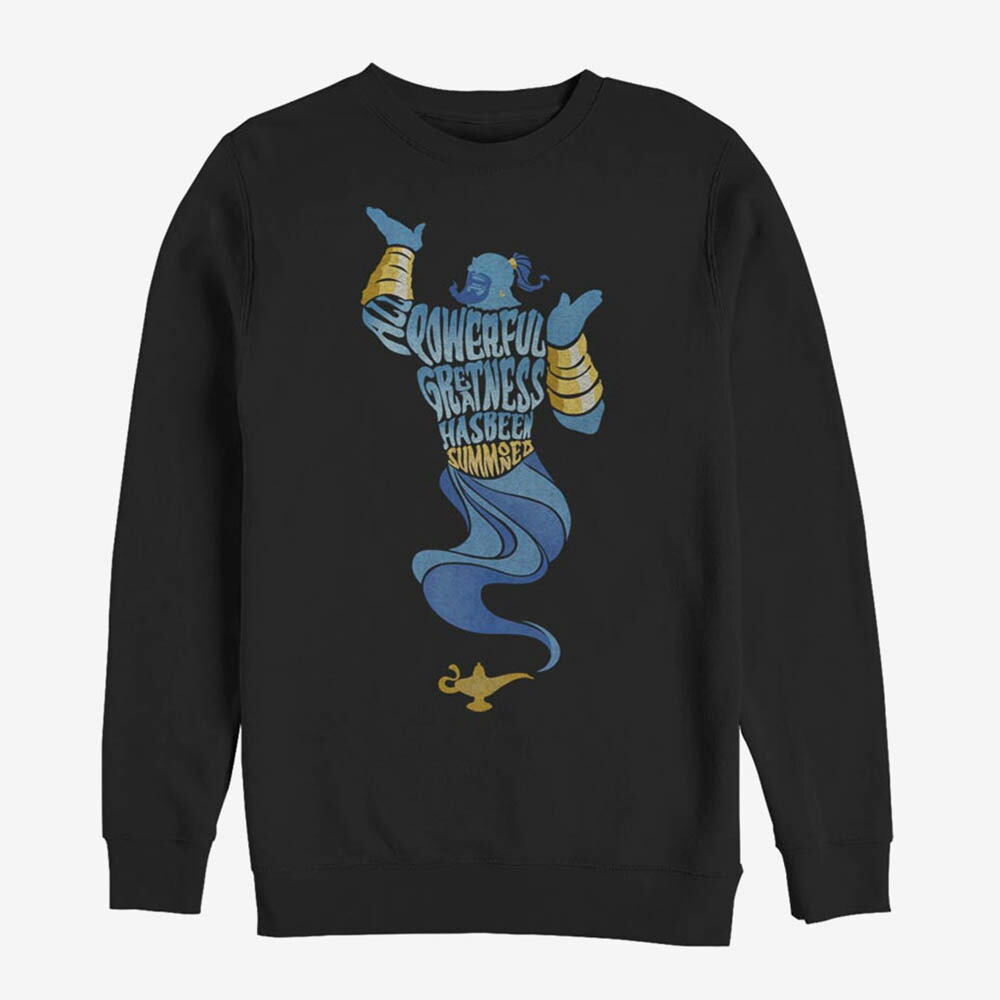 激安ブランド 楽天市場 アラジン スウェット ディズニー Disney ジーニー グッズ 19 Another All Powerful Sweatshirt メンズ 映画エンタメショップ Selection 新しい到着 Micoresolutions Com