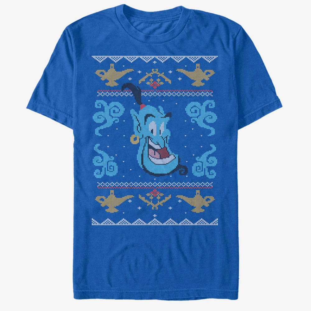 オリジナル メンズ T Shirt Ugly ジーニー Disney ディズニー Tシャツ アラジン Cn 0809gen36 Revistapelomundo Com Br