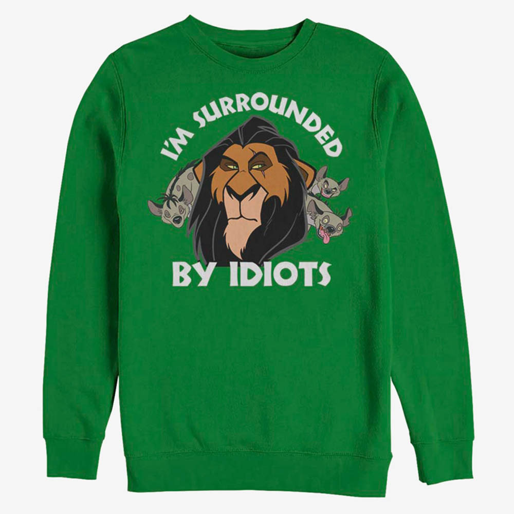 楽天市場 ライオンキング スウェット ディズニー Disney ライオンキング グッズ スカー Surly Scar Sweatshirt メンズ 映画エンタメショップ Selection