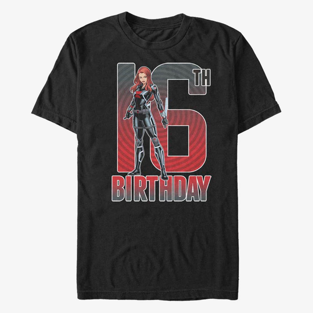 週間ランキング１位獲得 ブラックウィドウ Tシャツ マーベル Marvel 16th Birthday T Shirt メンズ 超目玉アイテム Www Grapevinerheumatology Com