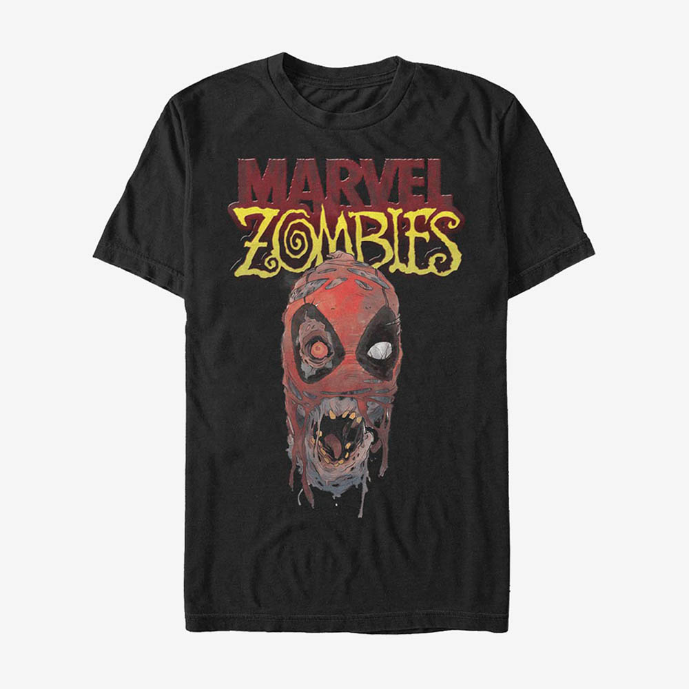 国内発送 デッドプール Tシャツ メンズ T Shirt Of Head Zombies Deadpool Marvel マーベル Cn 0801dpa07 Bronze Qa