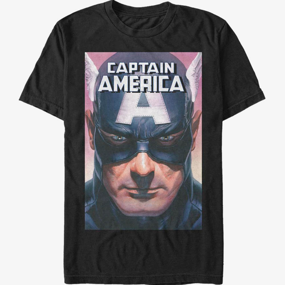 お気に入りの Tシャツ キャプテンアメリカ マーベル メンズ T Shirt America Captain Marvel Cn 0802ame0139 Bronze Qa