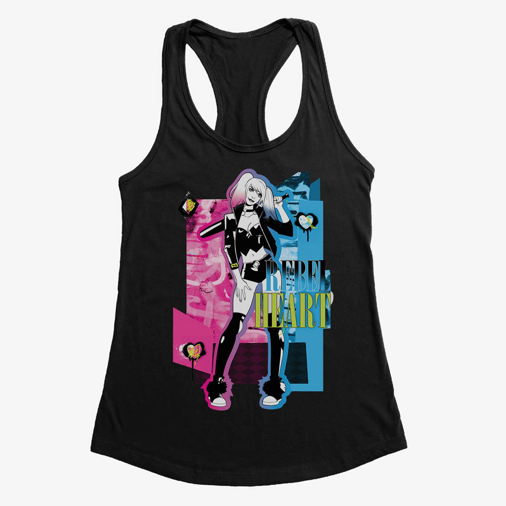 値引 【楽天市場】ハーレークイン タンクトップ DCコミック グッズ Harley Quinn Rebel Heart Tank ガールズ キッズ  女の子：映画エンタメショップ SELECTION 驚きの安さ -blog.belasartes.br