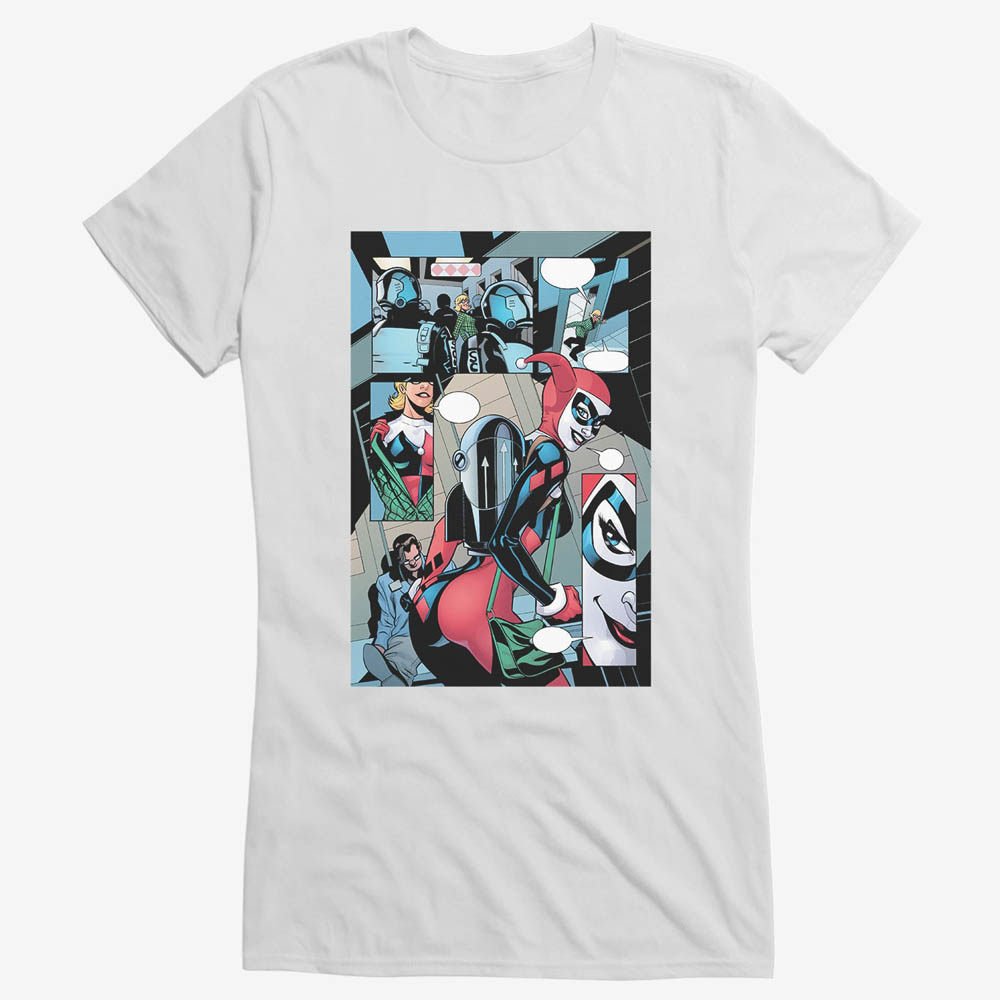 Tシャツ カットソー 超熱 Quinn Harley グッズ Dcコミック Tシャツ ハーレークイン Ted 女の子 キッズ ガールズ T Shirt Strip Comic You Shoxruxtj Com