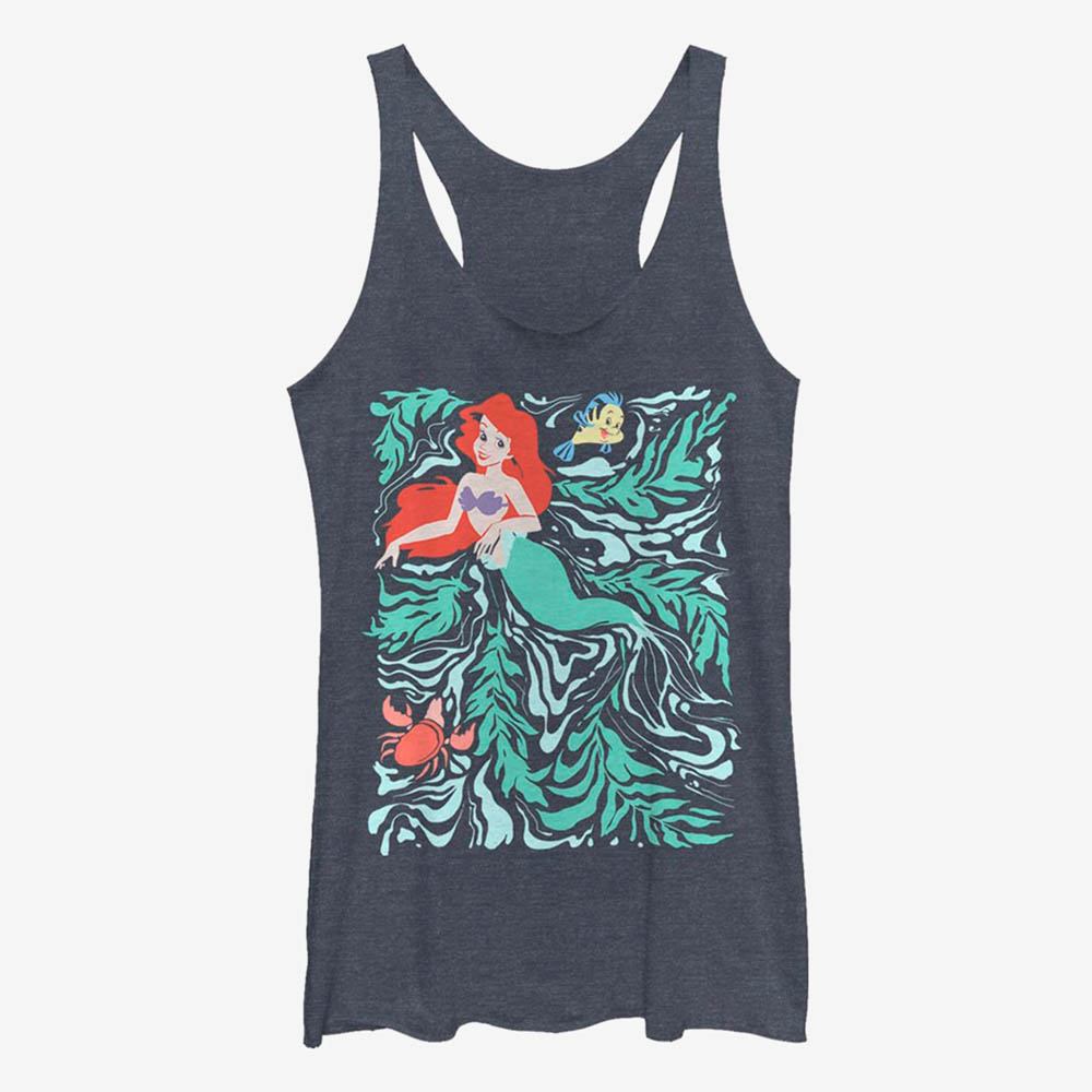 アリエル タンクトップ ディズニー Disney リトルマーメイド グッズ アリエル Little Marmaid The Swirly Mermaid Tank ガールズ キッズ 女の子