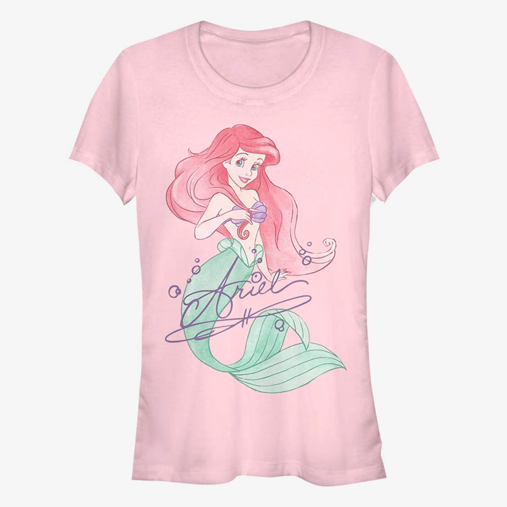楽天カード分割 アリエル Tシャツ ディズニー Disney リトルマーメイド Little Marmaid The Signed T Shirt ガールズ キッズ 女の子 再再販 Neostudio Ge
