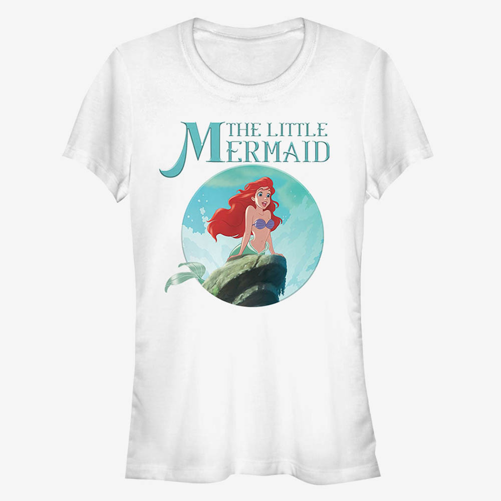 Tシャツ カットソー 通販 Iconic The Marmaid Little リトルマーメイド Disney ディズニー Tシャツ アリエル T Shirt 女の子 キッズ ガールズ Shoxruxtj Com