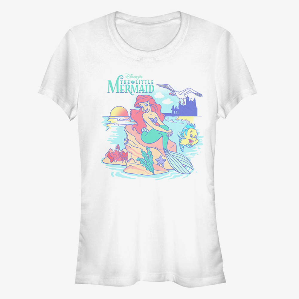 21春の新作 Disney ディズニー Tシャツ アリエル リトルマーメイド 女の子 キッズ ガールズ T Shirt Poster Classic Marmaid Little Cn 0812lmc30 Www Jmndesignsource Com