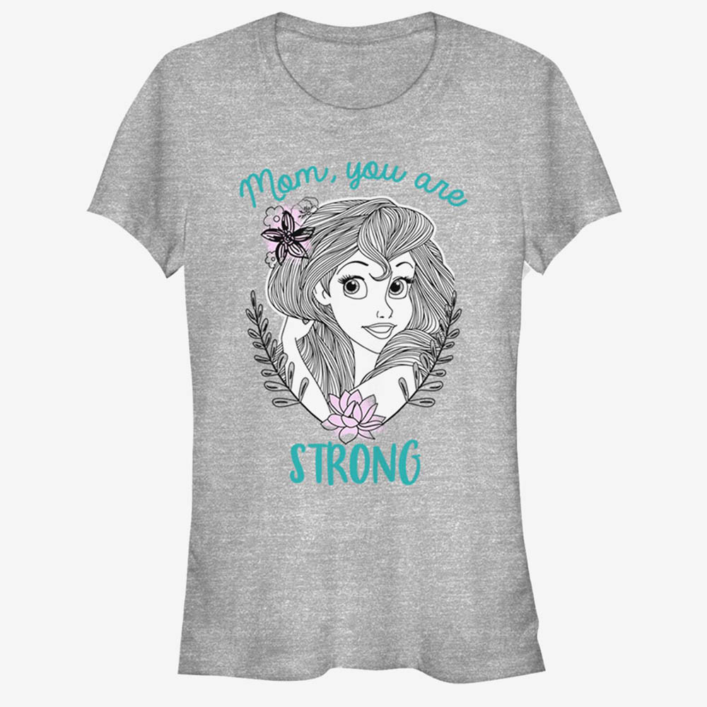 残りわずか Little リトルマーメイド Disney ディズニー Tシャツ アリエル Marmaid 女の子 キッズ ガールズ T Shirt Mom Strong The Cn 0812lmc41 Adrm Com Br