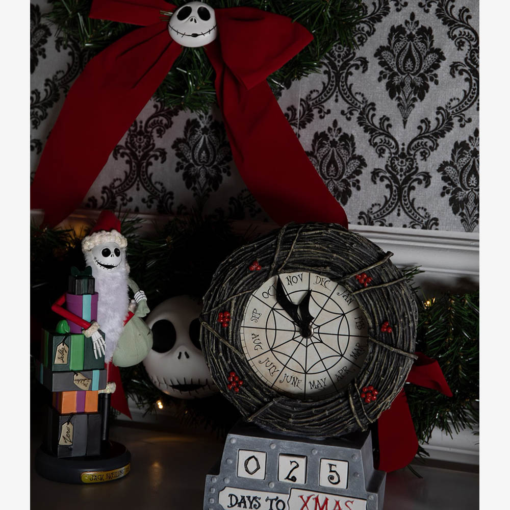 楽天市場 ナイトメア ビフォア クリスマス グッズ ディズニー 時計 ハロウィン Disney Nightmare Before Christmas 映画エンタメショップ Selection