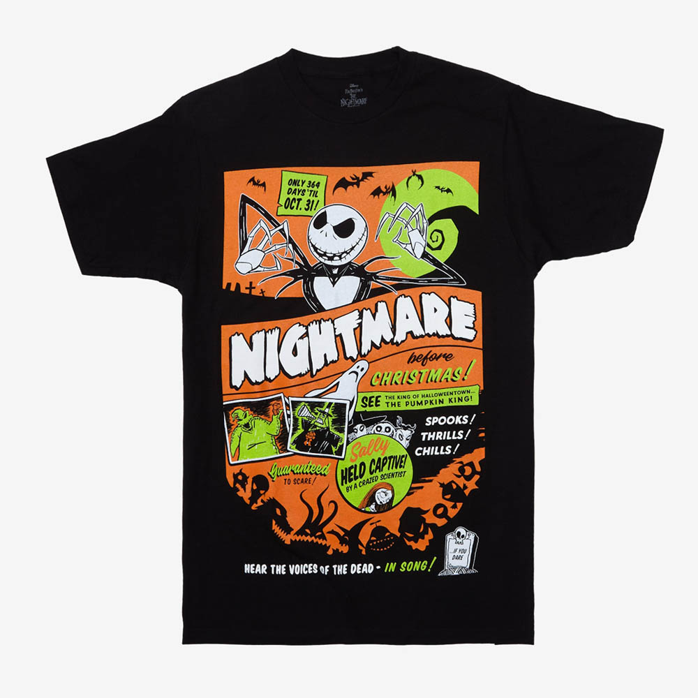 楽天市場 ナイトメア ビフォア クリスマス Tシャツ ディズニー ハロウィン Disney The Nightmare Before Christmas メンズ 映画エンタメショップ Selection