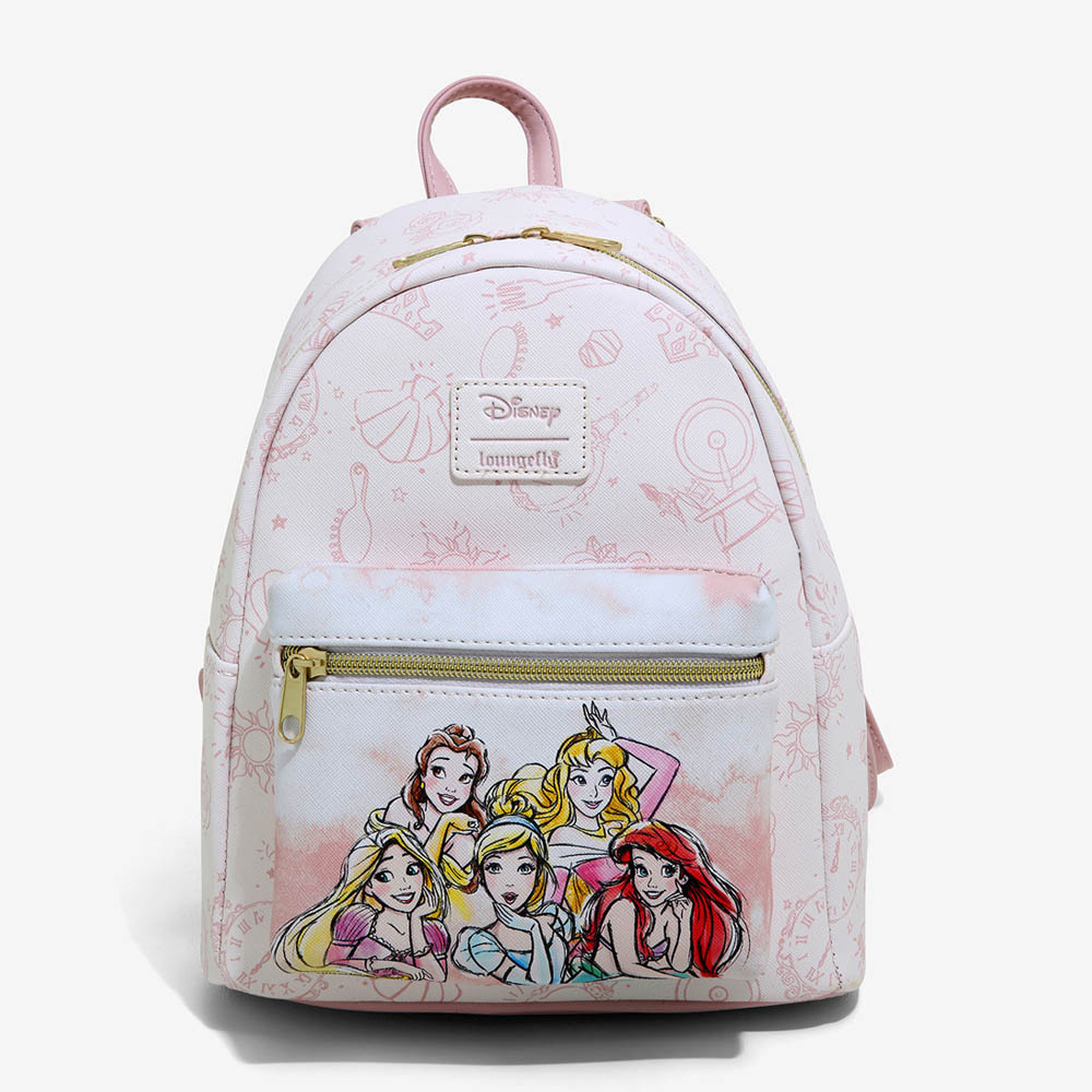 新品即決 ラウンジフライ ディズニー ディズニープリンセス バッグ バックパック Disney Disney Princess Icons Mini Backpack1218dp 最安値挑戦 Cverano Edu Ec