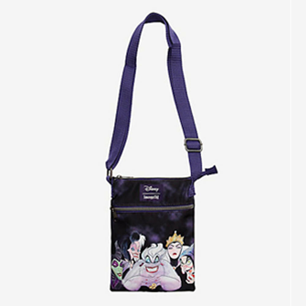 Villains ディズニー Disney Wash ラウンジフライ ボディバッグ Bag 映画エンタメショップ Wash Selection海外モデル ヴィランズ Acid Passport ボディバッグ ヴィランズ バッグ Acid Crossbody ボディバッグ