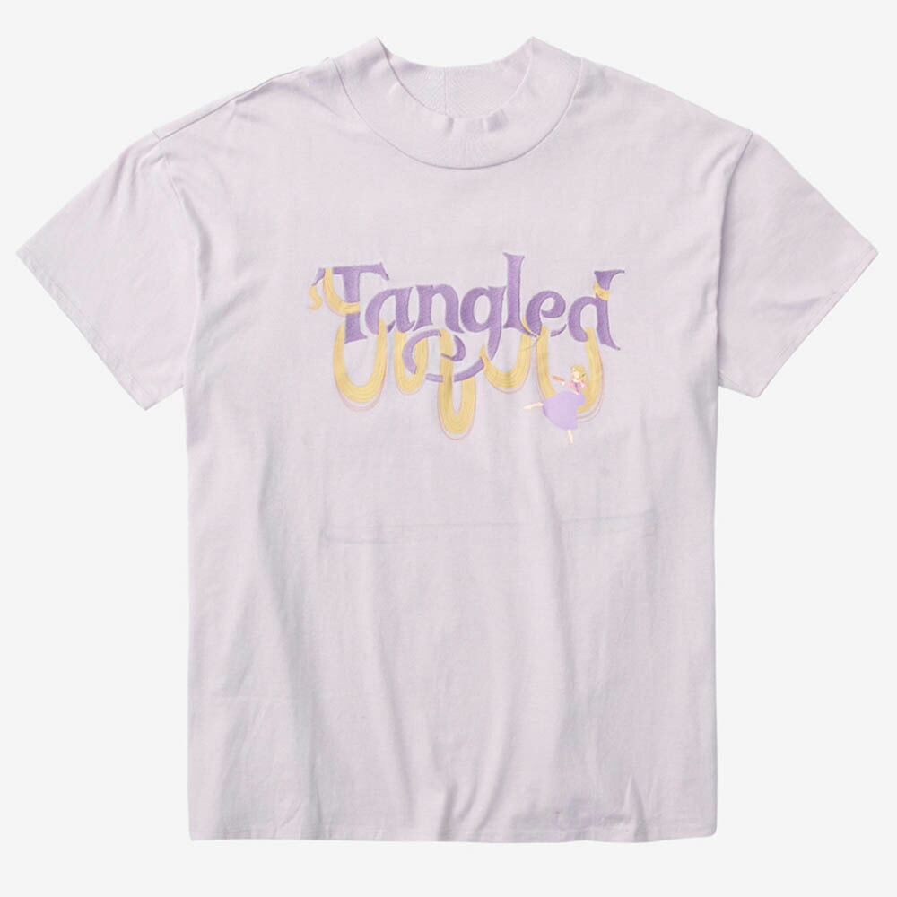 楽天市場 塔の上のラプンツェル グッズ Tシャツ ディズニー Disney Tangled Rapunzel Hair Mock Neck T Shirt ガールズ 映画エンタメショップ Selection