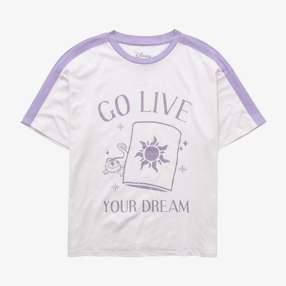 限定価格セール 楽天市場 塔の上のラプンツェル グッズ Tシャツ ディズニー Disney Tangled Rapunzel Live Your Dream Taping T Shirt ガールズ 映画エンタメショップ Selection 全国組立設置無料 Lexusoman Com