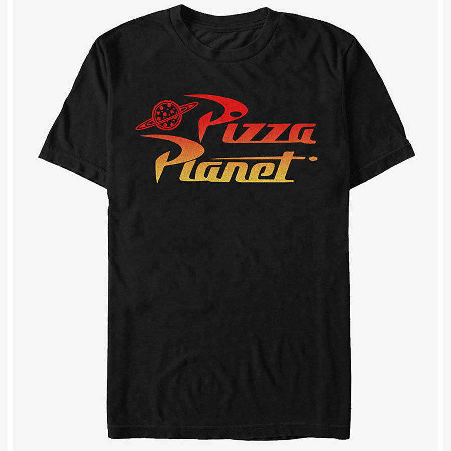 高い素材 トイストーリー Tシャツ ピザプラネット ディズニー Disney Pixar Toy Story Pizza Planet Gradient T Shirt 正規品 Www Teckborn Com