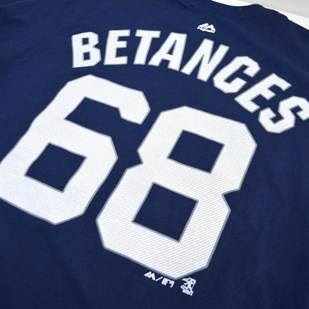 楽天市場 リニューアル記念メガセール Mlb ヤンキース デリン ベタンセス Tシャツ Player Tシャツ Majestic 映画エンタメショップ Selection