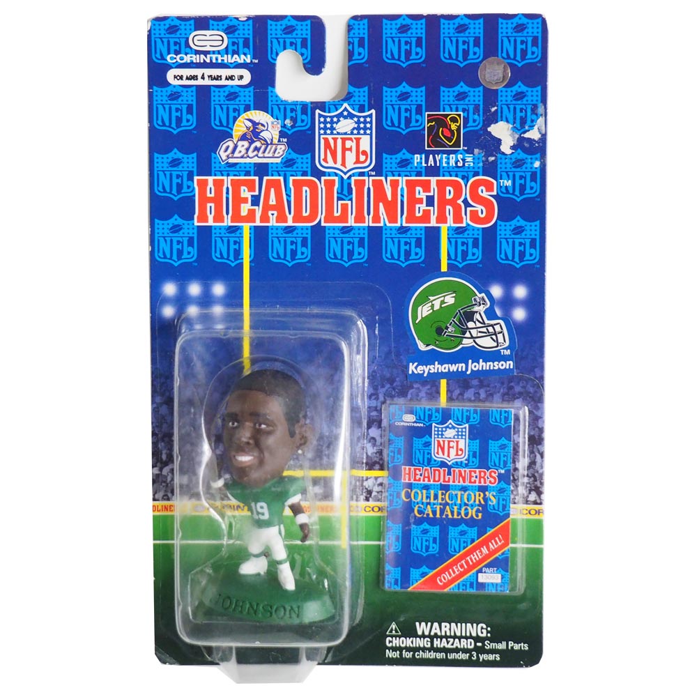 楽天市場 Nfl ジェッツ ケイショーン ジョンソン フィギュア ヘッドライナーズ 1996 エディション コリンシアン Corinthian レアアイテム 1910価格変更 映画エンタメショップ Selection