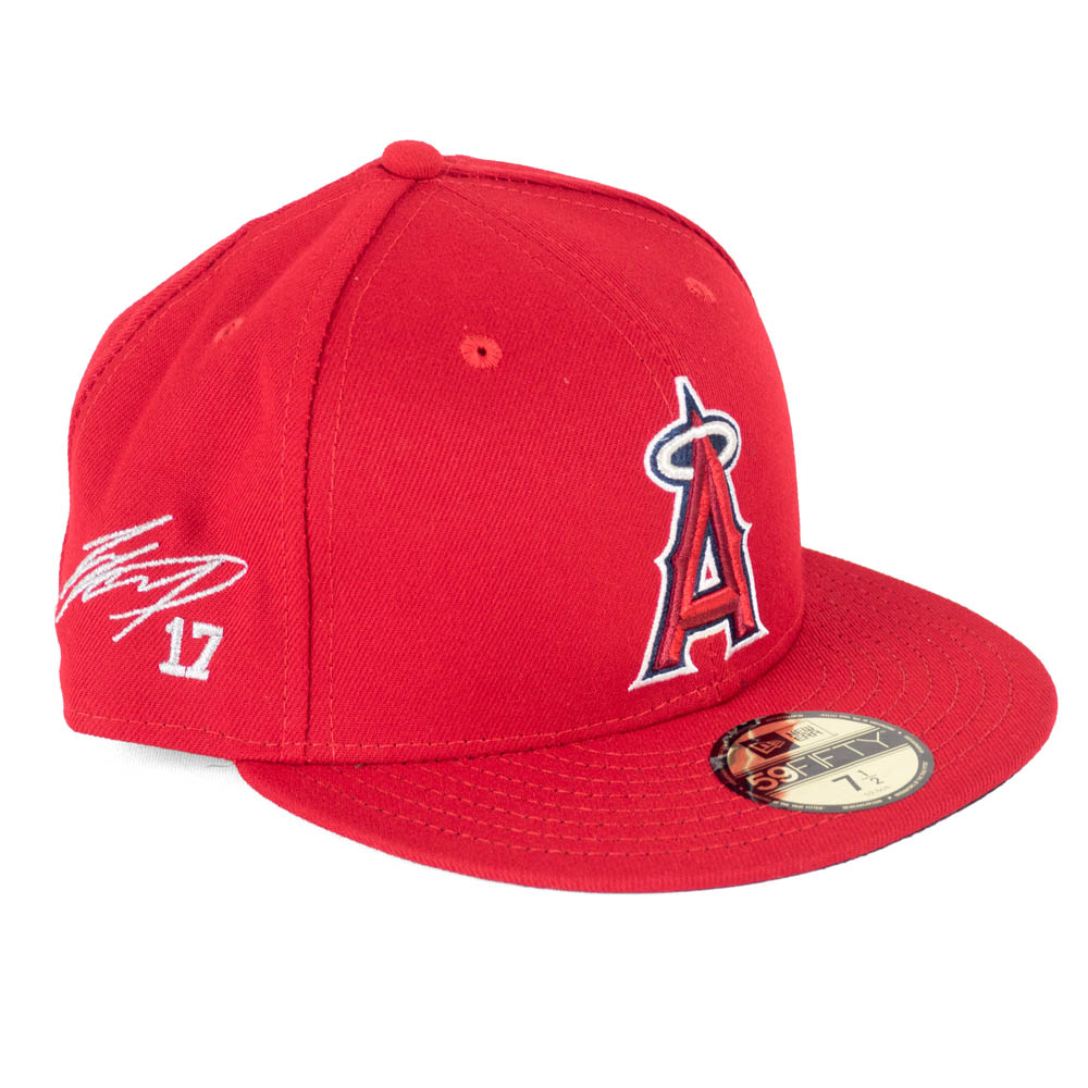 エンゼルス キャップ ニューエラ NEW ERA MLB 大谷翔平 サイン刺繍入り 選手着用モデル ゲーム 23wbsf｜映画エンタメショップ SELECTION