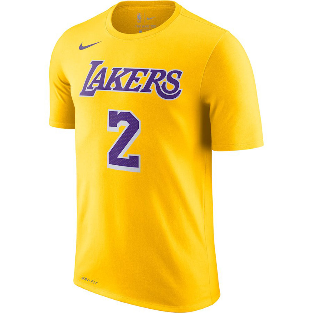 楽天市場 Nba レイカーズ ロンゾ ボール Tシャツ アイコン ネーム ナンバー ナイキ Nike イエロー 1910価格変更 映画エンタメショップ Selection
