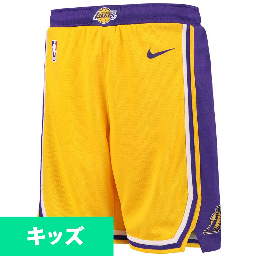 楽天市場 Nba レイカーズ ショートパンツ ショーツ ユース アイコン エディション スウィングマン ナイキ Nike イエロー 1910価格変更 映画エンタメショップ Selection
