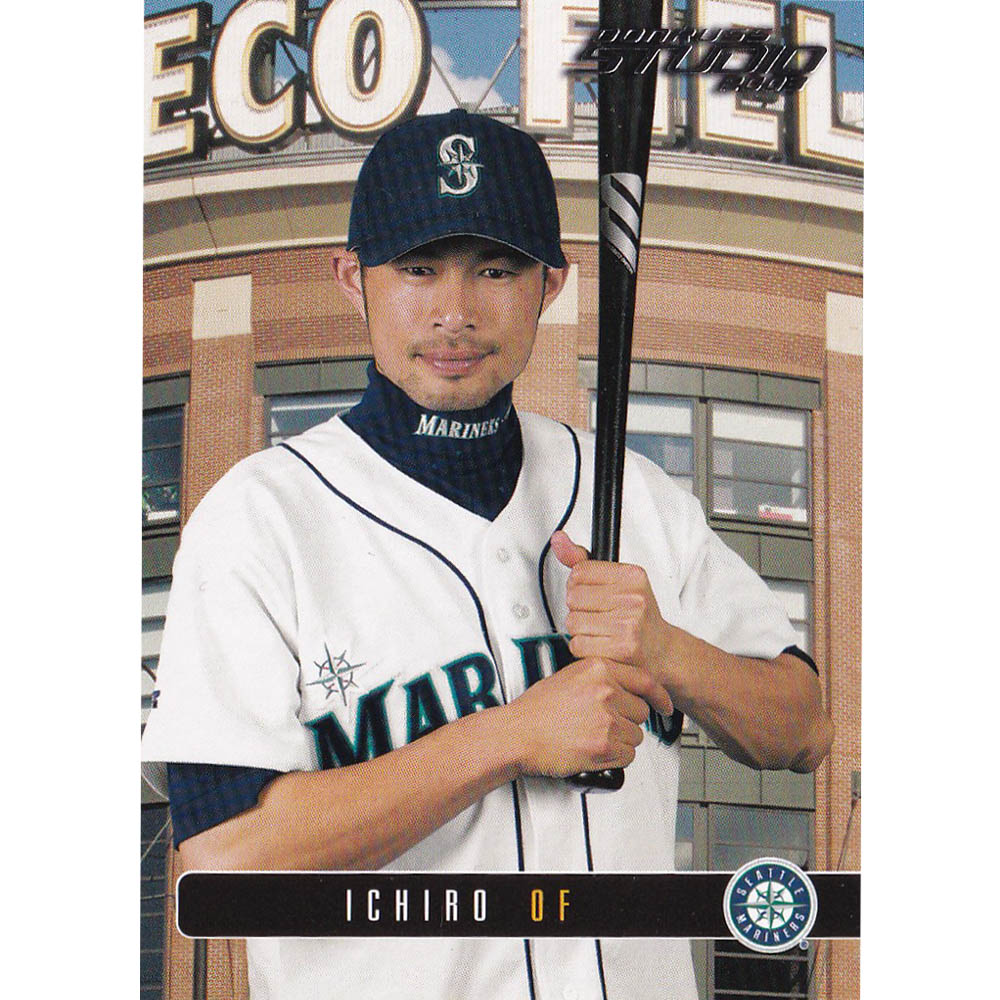 楽天市場 Mlb イチロー マリナーズ トレーディングカード スポーツカード Studio 04 Ichiro 75 Donruss 1910価格変更 映画エンタメショップ Selection