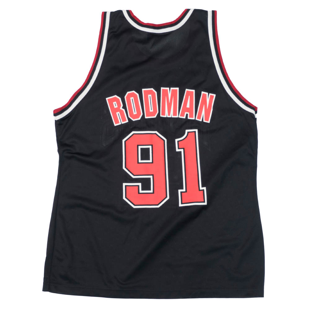 dennis rodman bulls jersey champion