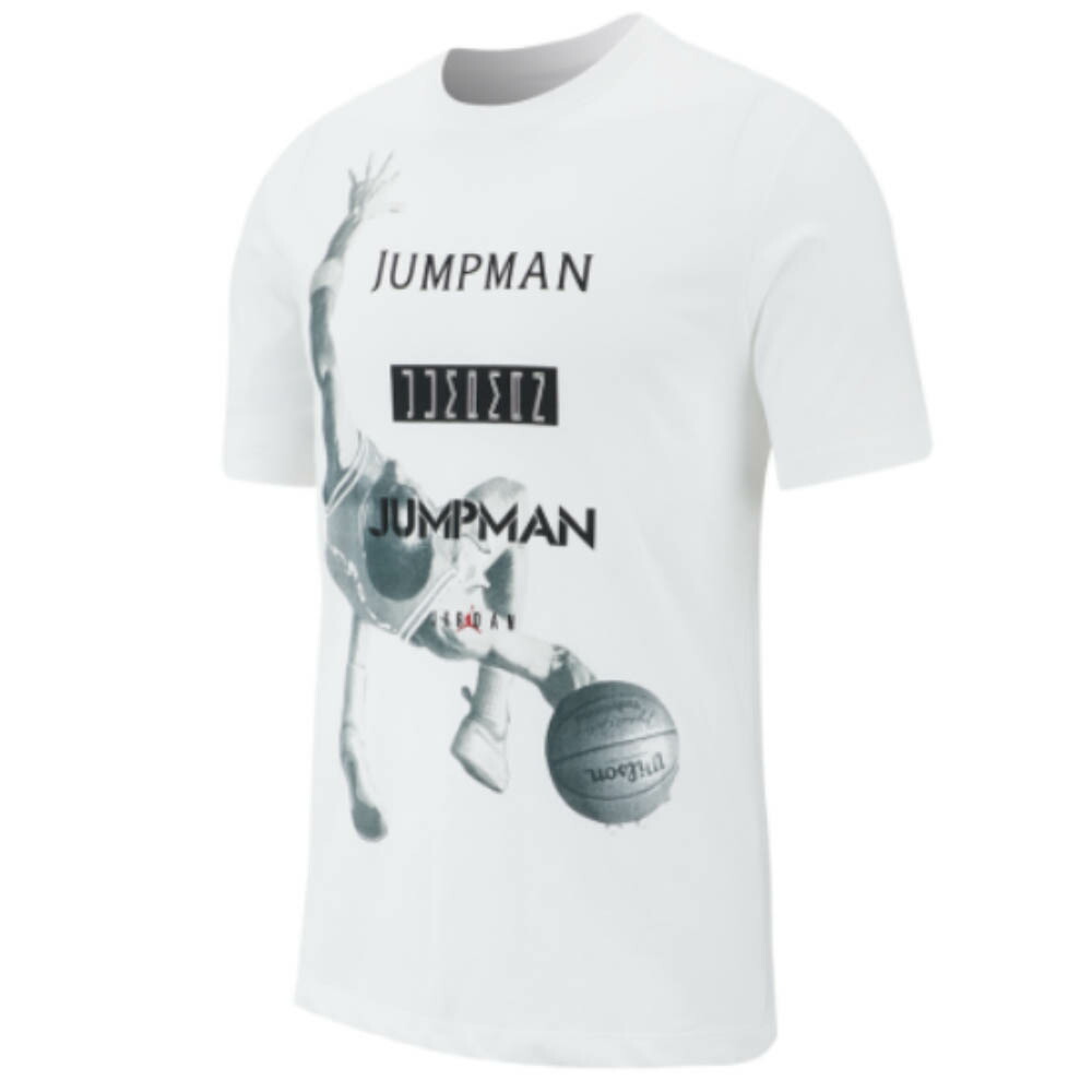 black and white jordan t shirt