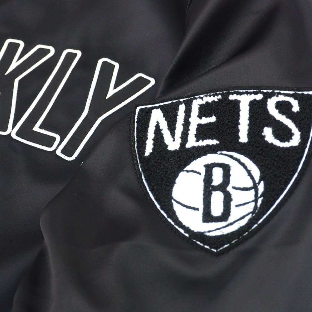 リニューアル記念メガセール Nba スタジャン ブルックリン ネッツ ジャケット ジョーダン グッズ アウター シティー Pro グッズ Standard ブラック Usa輸入販売専門店connectあす楽対応 ハイクオリティーなnbaチームジャケット リニューアル記念メガセール Nba スタジャン ブルックリン ネッツ ジャケット ジョーダン グッズ アウター シティー Pro グッズ Standard ブラック Usa輸入販売専門店connectあす楽対応 ハイクオリティーなnbaチームジャケット