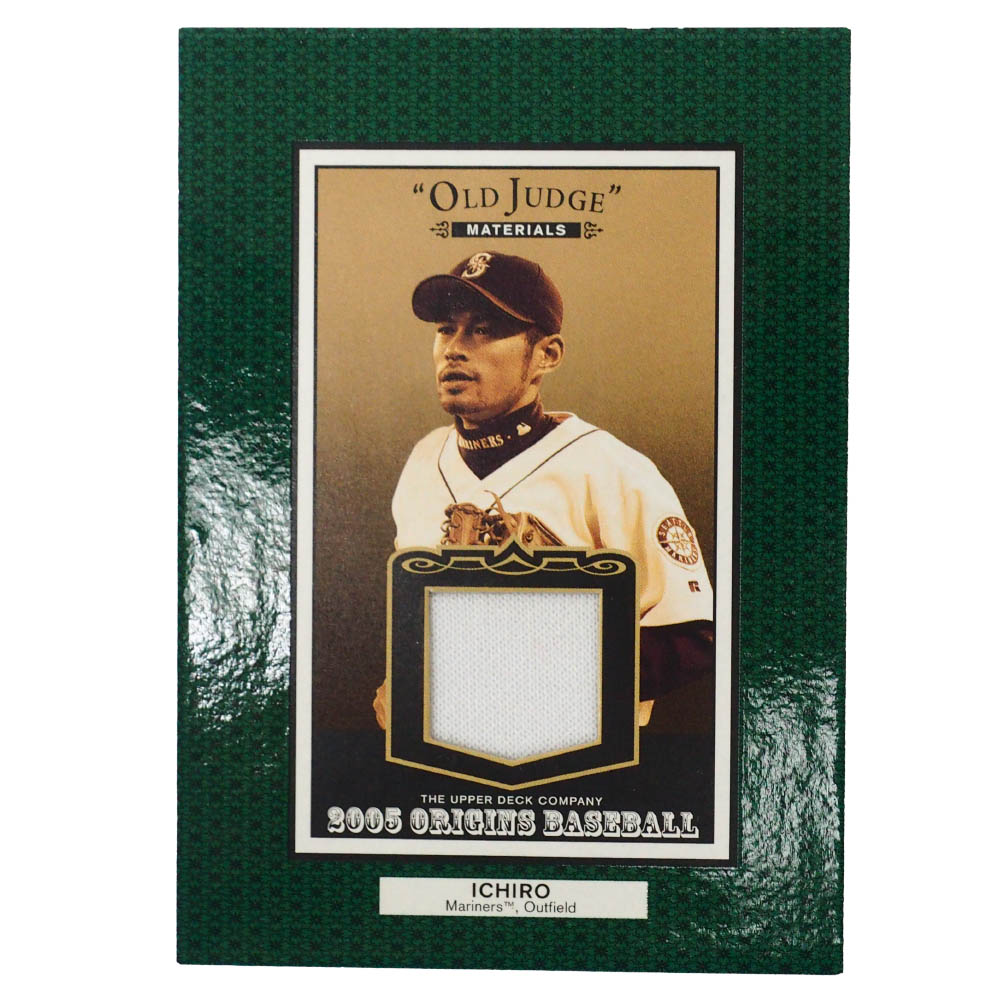MLB イチロー シアトル・マリナーズ トレーディングカード/スポーツカード 2005 #OJ-IS ゲーム ジャージ Upper Deck｜映画エンタメショップ SELECTION