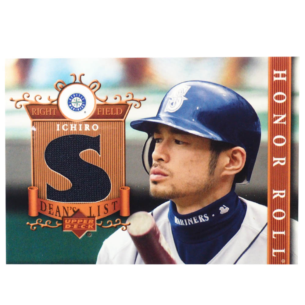 MLB イチロー シアトル・マリナーズ トレーディングカード/スポーツカード 2003 #DL-IS1 ゲーム ジャージ ネイビー Upper Deck|映画エンタメショップ SELECTION