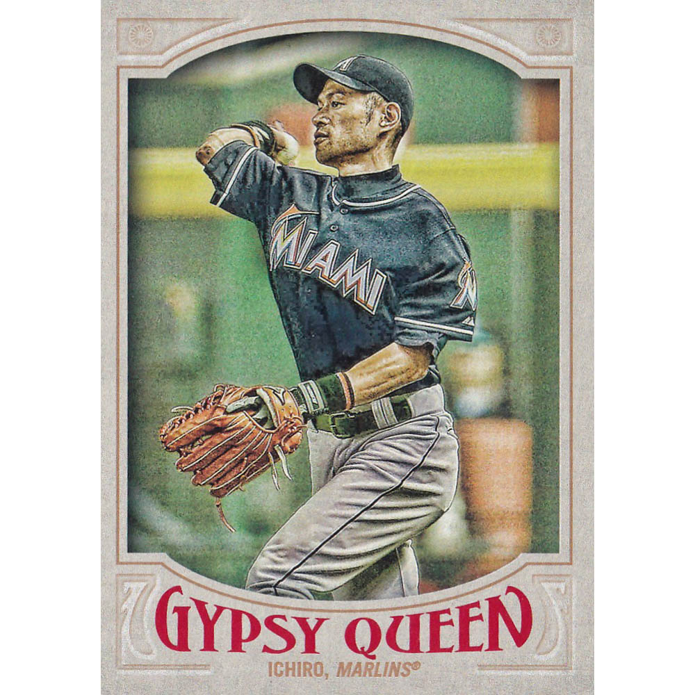 楽天市場】MLB イチロー マイアミ・マーリンズ トレーディング