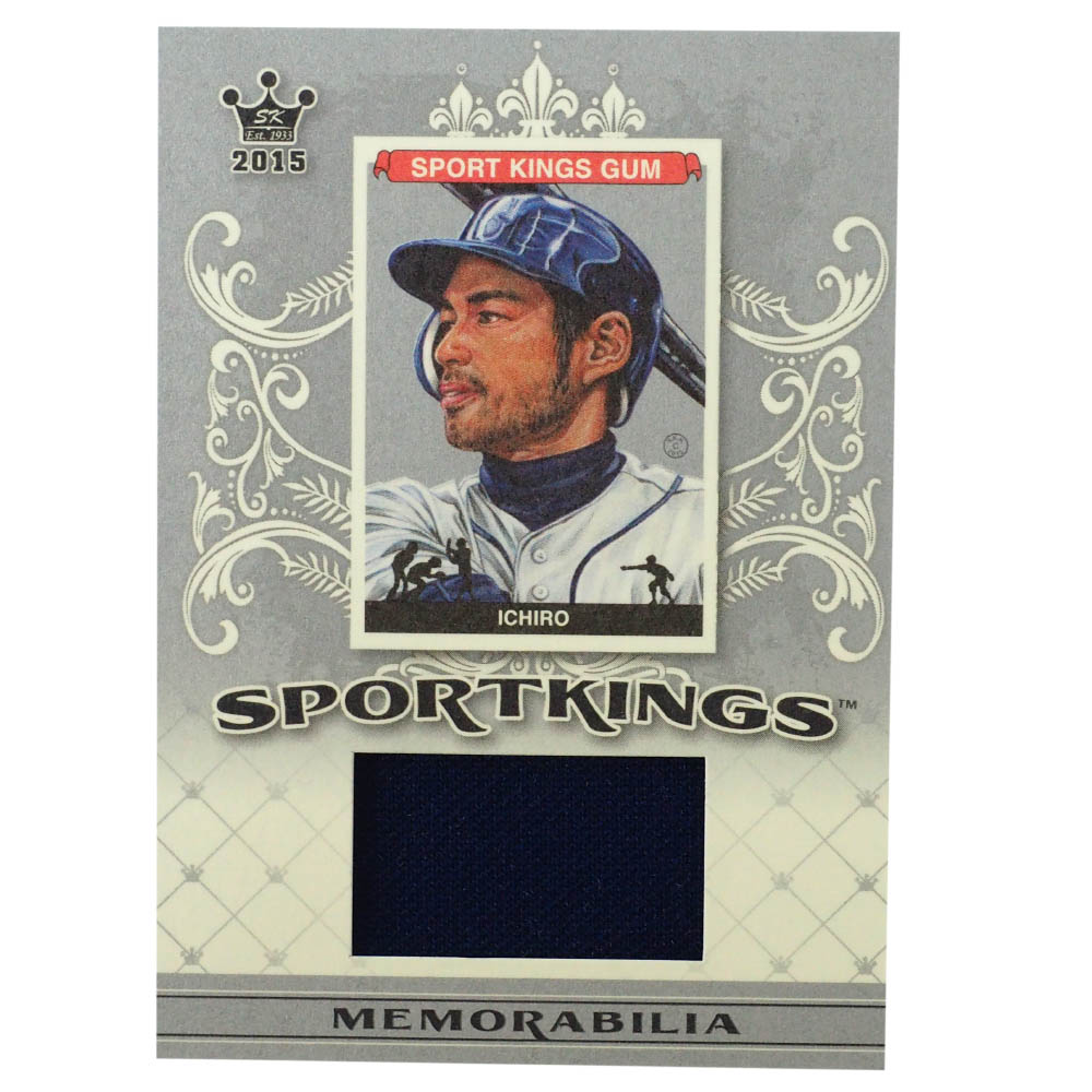 MLB イチロー シアトル・マリナーズ トレーディングカード/スポーツカード 2015 Ichiro #SJ-11 Jersey Navy Leaf|映画エンタメショップ SELECTION