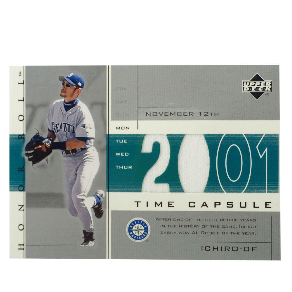 MLB イチロー シアトル・マリナーズ トレーディングカード/スポーツカード 2002 Ichiro ##TC-13 Upper Deck｜映画エンタメショップ SELECTION