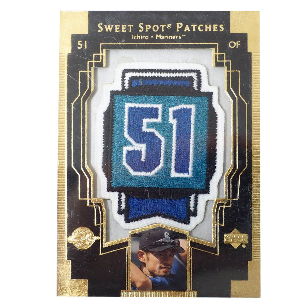 早割クーポン 楽天市場 Mlb イチロー シアトル マリナーズ トレーディングカード スポーツカード 03 Ichiro Is1 Patches Upper Deck 映画エンタメショップ Selection 楽天ランキング1位 Avzbuyandshare Com