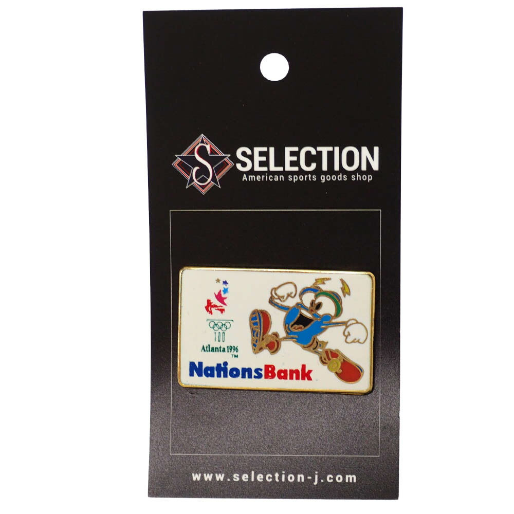 1996 アトランタ Lapel Pin:Nations Bank 2 ピンバッチ ピンズ