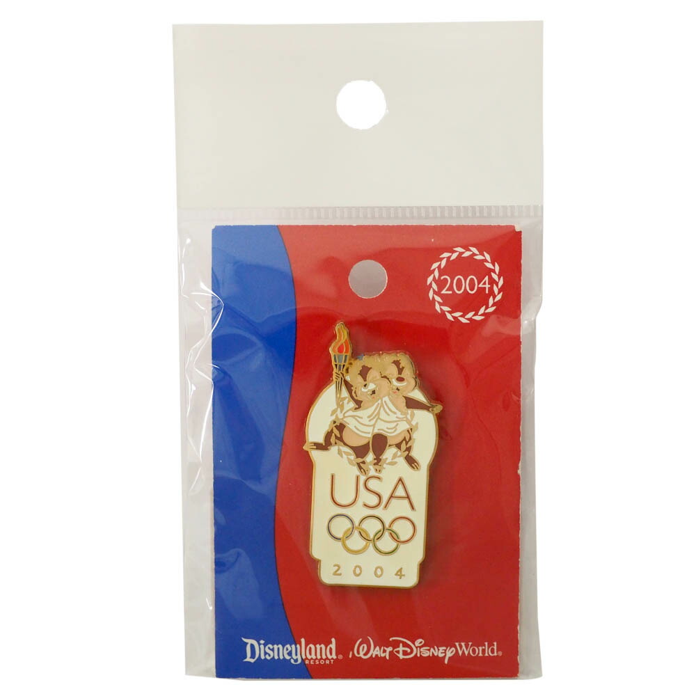 New限定品 楽天市場 アメリカ代表 ディズニー 04 アテネ Usa Logo Pin Chip Dale Torch Wreath ピンバッチ ピンズ Disney 映画エンタメショップ Selection 魅了 Matijevic Rs