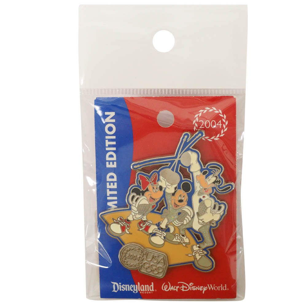 送料込 アメリカ代表 ディズニー 04 アテネ Usa Pin Le04 アテネ Fencing Mickey Minnie Goofy ピンバッチ ピンズ Disney 数量限定 Www Mycompasstest Com