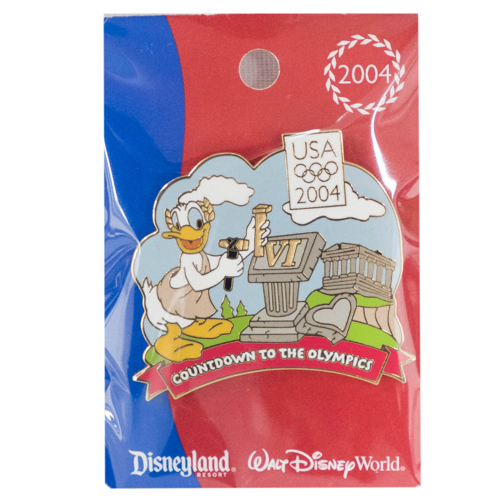 新規購入 アメリカ代表 ディズニー 04 アテネ Countdown To The Olympics Pin 6 Donald Duck Le750 ピンバッチ ピンズ Disney 人気ブランド Sunbirdsacco Com