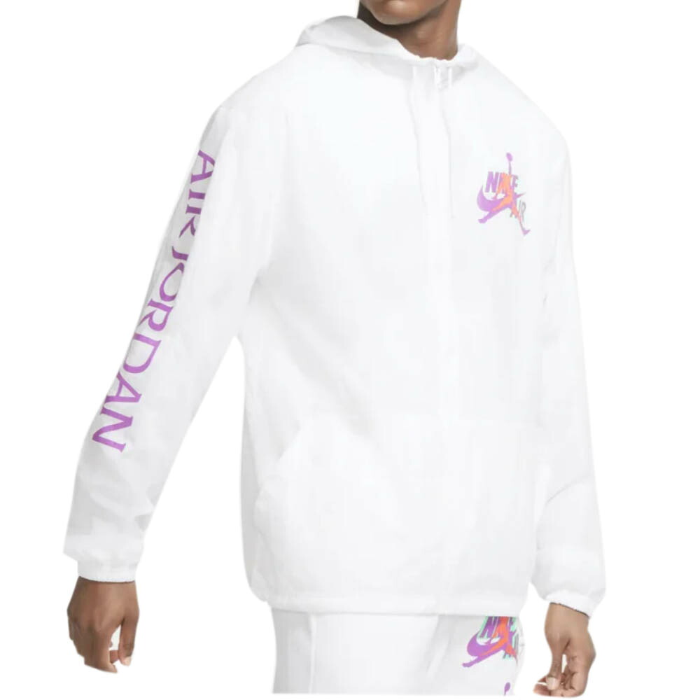 ジョーダン JORDAN 上衣 白いこと 黒いこと M J JUMPMAN GFX WINDBREAKER CN3823-100