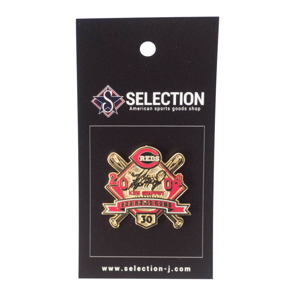 ケン・グリフィー・ジュニア ピンズ ピンバッジ ピンバッヂ シンシナティ・レッズ MLB グッズ 2004 500 本塁打 ホームラン 記念