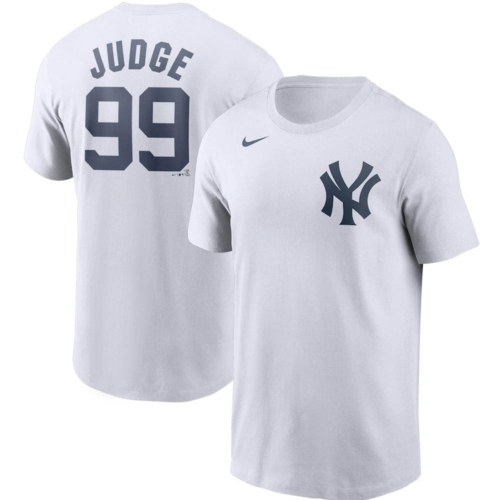 想像を超えての アーロン ジャッジ 半袖 メンズ Tシャツ ホワイト Nike ナイキ ヤンキース Mlb Tシャツ Mlb 1009nnt02 Www Pereirabrito Com Br