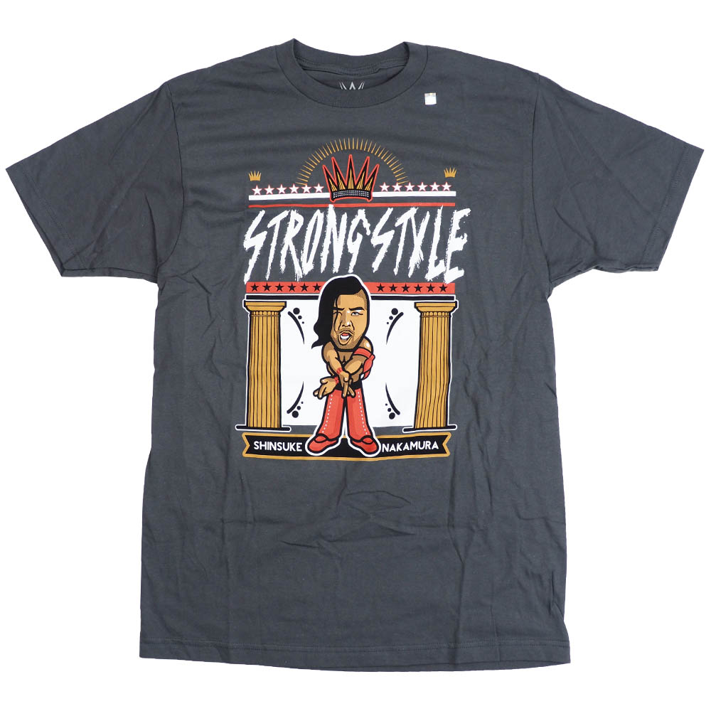 限定製作 楽天市場 中邑真輔 Tシャツ Tシャツ Wwe メンズ 半袖 チャコール グレー 映画エンタメショップ Selection 正規激安 Advance Com Ec