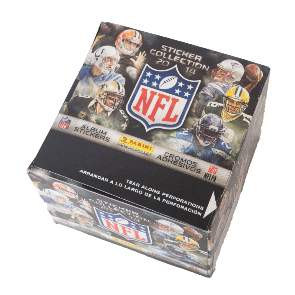 NFL グッズ ステッカー 2014-15 PANINI 1カートン (ステッカー7枚入り1パック x 50)｜映画エンタメショップ SELECTION