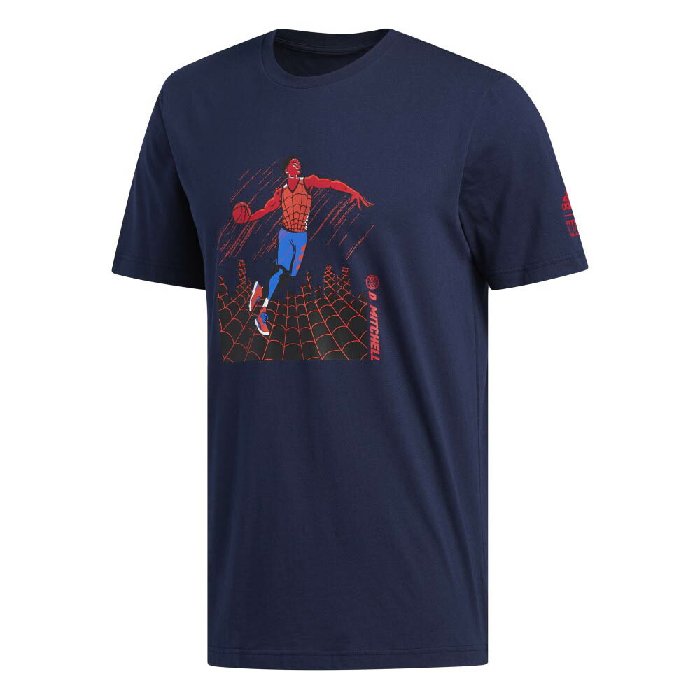 新品本物 ドノバン ミッチェル Tシャツ Nba X Marvel マーベル スパイダーマン Spider Man T Shirt アディダス Adidas ネイビー 映画エンタメショップ Selection 50 Off Josenopolis Mg Gov Br