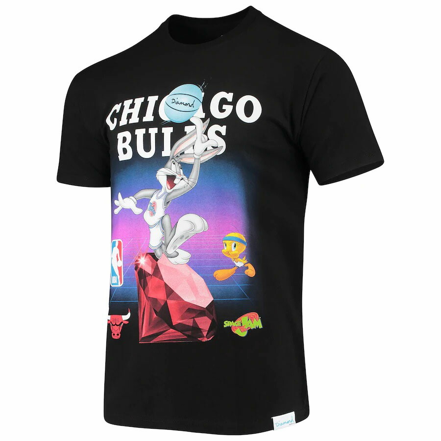 超美品 Nba スペースジャム X シカゴ ブルズ Tシャツ Space Jam 半袖 メンズ Diamond Supply ブラック 魅了 Centrealkindy Ma